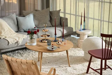 Sjövik sofa - Bern Beige 0341-vitoljet eik, 3-seter - 1898