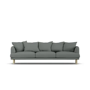 Sjövik sofa - Caleido Grey 1240-hvitoljet eik, 3,5-seters - 1898