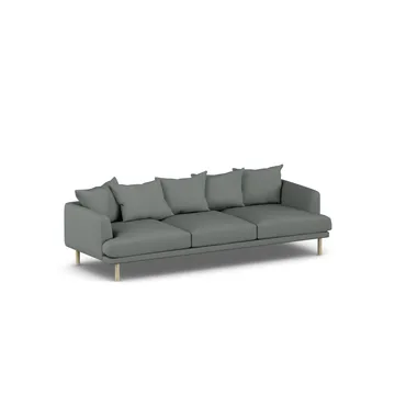 Sjövik sofa - Caleido Grey 1240-hvitoljet eik, 3,5-seters - 1898