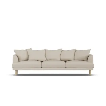Sjövik sofa - Jump Beige 1956-hvitoljet eik, 3,5-seters - 1898