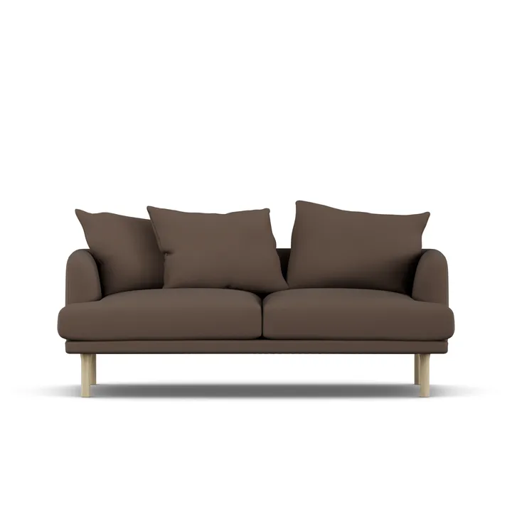 Sjövik sofa - Jump Brown 1955-hvitoljet eik, 2,5-seters - 1898