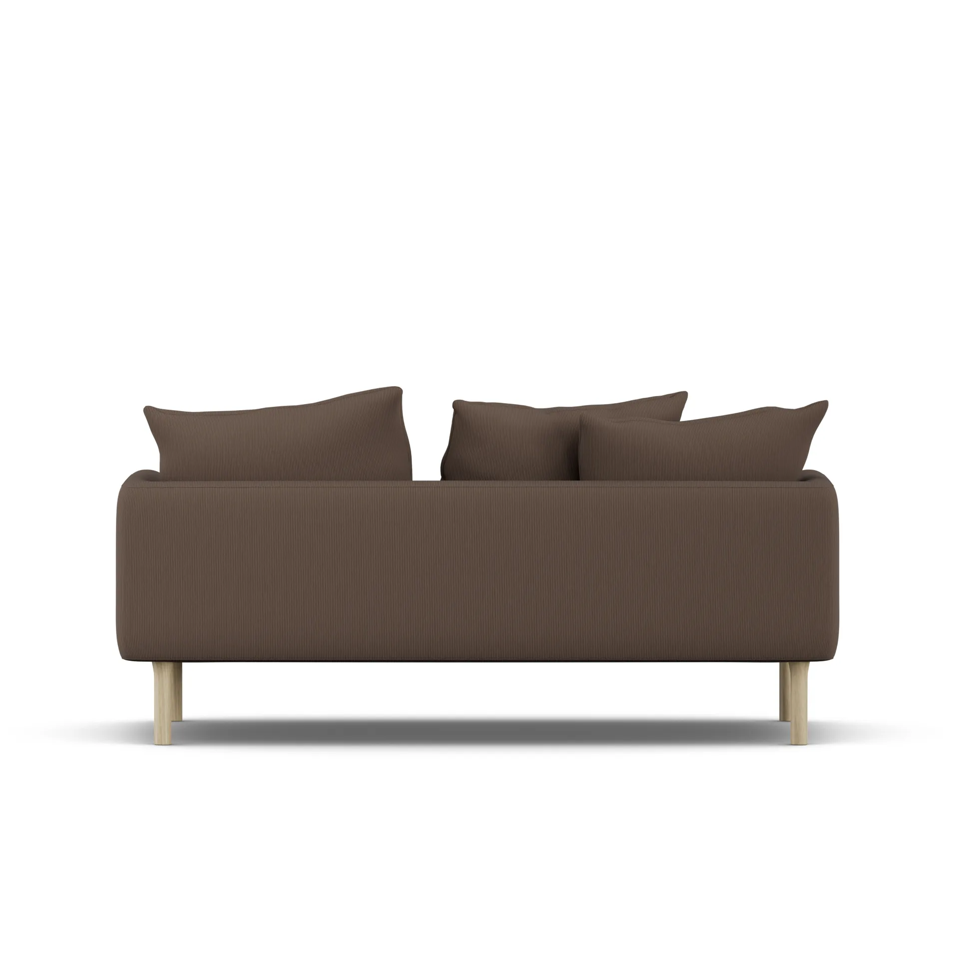 Sjövik sofa, Jump Brown 1955-hvitoljet eik, 2,5-seters 1898