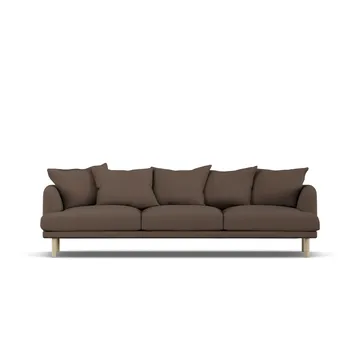 Sjövik sofa - Jump Brown 1955-hvitoljet eik, 3,5-seters - 1898