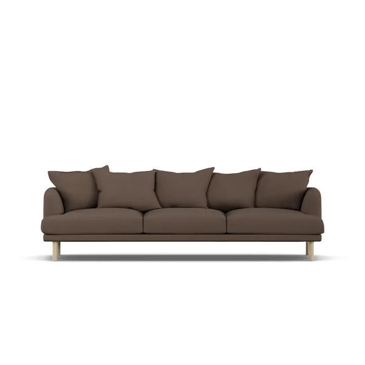 Sjövik sofa - Jump Brown 1955-hvitoljet eik, 3,5-seters - 1898