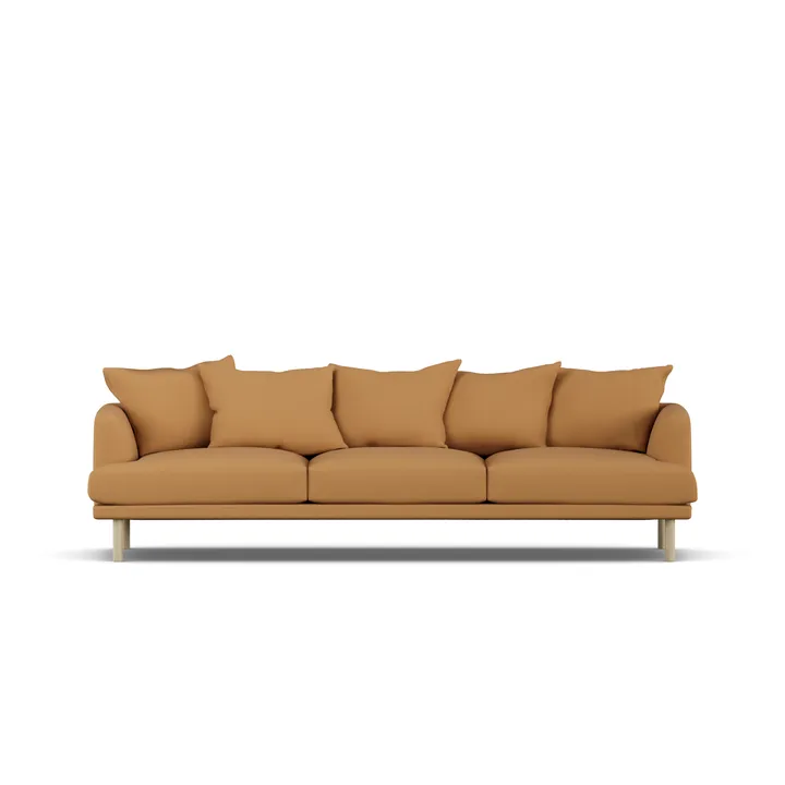 Sjövik sofa - Jump Honey 1959-hvitoljet eik, 3,5-seters - 1898