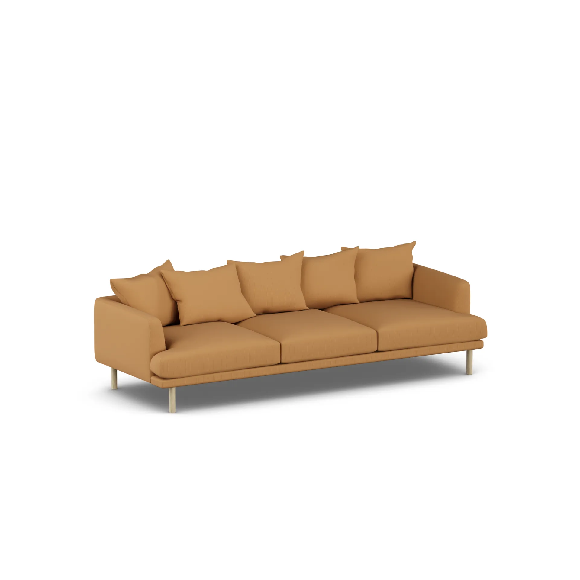Sjövik sofa, Jump Honey 1959-hvitoljet eik, 3,5-seters 1898