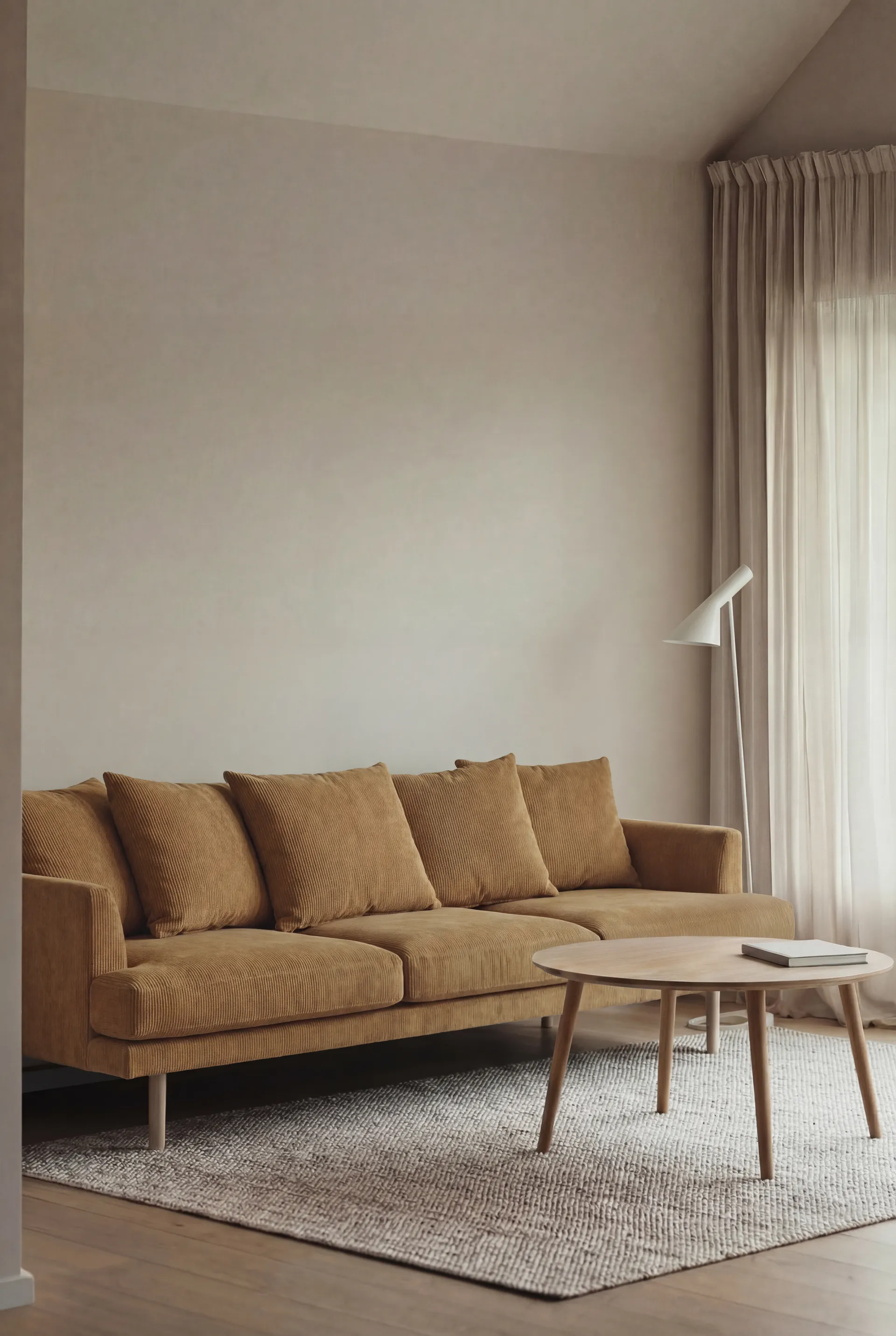 Sjövik sofa, Jump Honey 1959-hvitoljet eik, 3,5-seters 1898