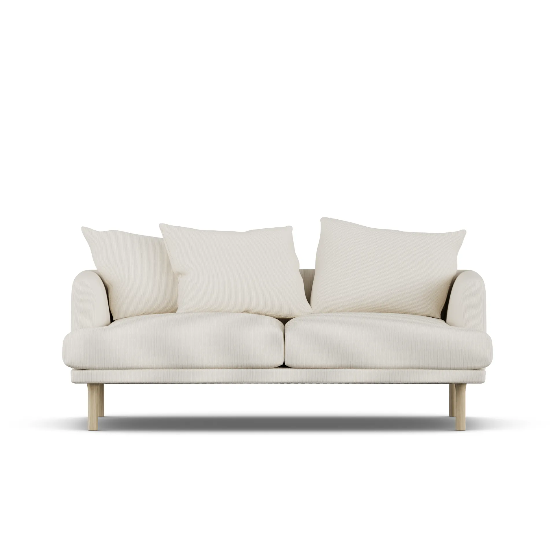 Sjövik sofa, Jump Off White 1954-hvitoljet eik, 2,5-seters 1898