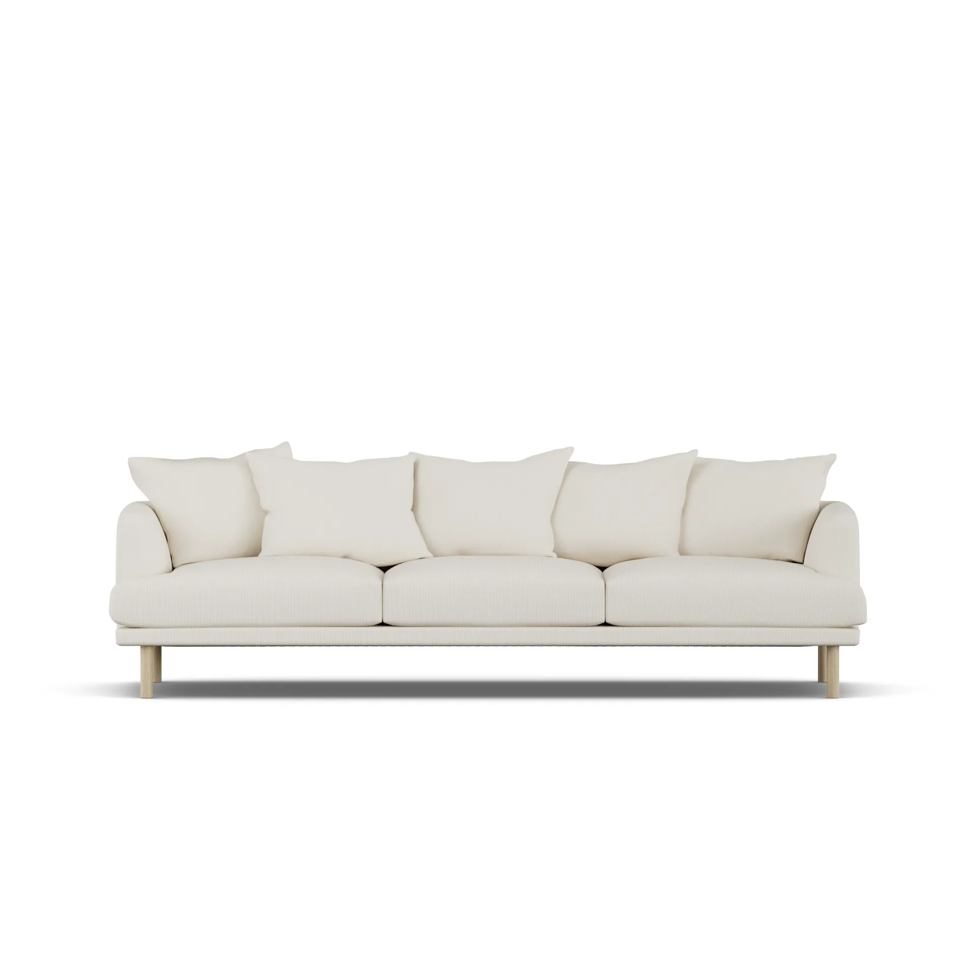 Sjövik sofa, Jump Off White 1954-hvitoljet eik, 3,5-seters 1898