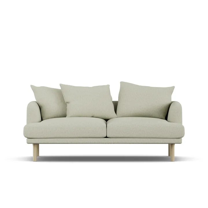 Sjövik sofa - Luiza Beige 3981-hvitoljet eik, 2,5-seters - 1898