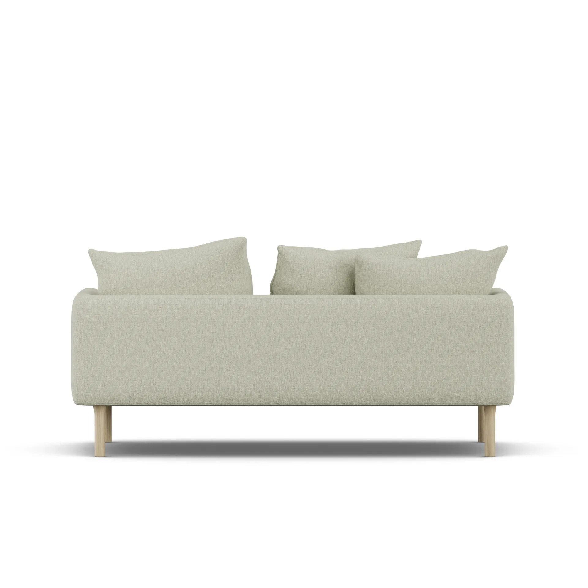 Sjövik sofa, Luiza Beige 3981-hvitoljet eik, 2,5-seters 1898