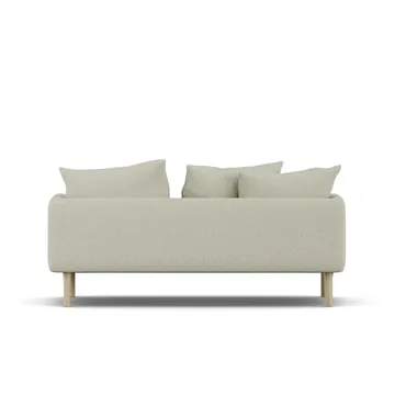 Sjövik sofa - Luiza Beige 3981-hvitoljet eik, 2,5-seters - 1898