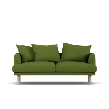 Sjövik sofa - Luiza Green 3975-hvitoljet eik, 2,5-seters - 1898