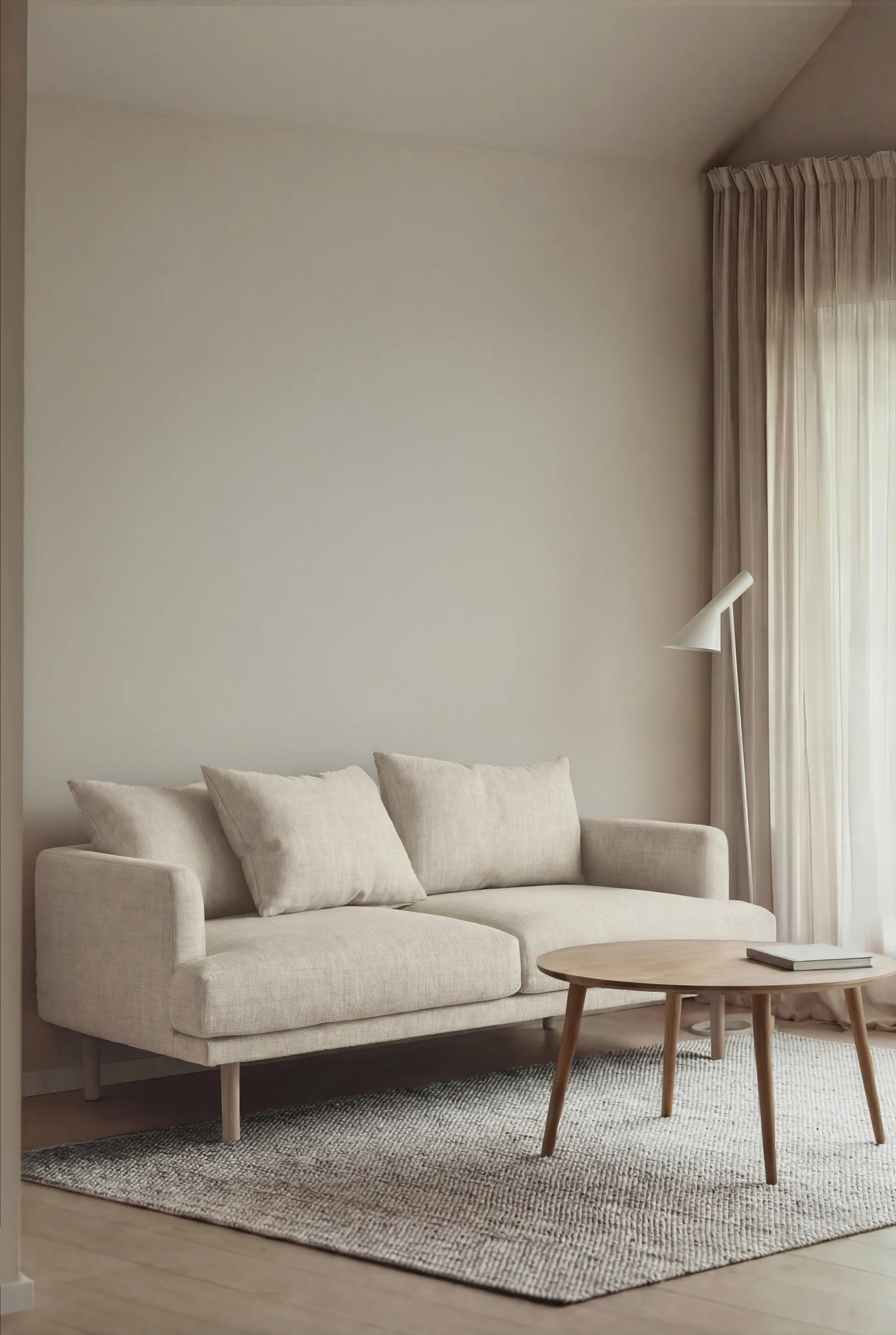 Sjövik sofa, Oslo Nature 1540-hvitoljet eik, 2,5-seters 1898