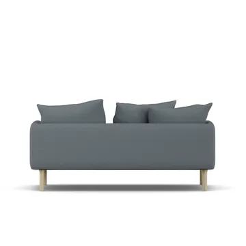 Sjövik sofa - Same Blue 6678-hvitoljet eik, 2,5-seters - 1898