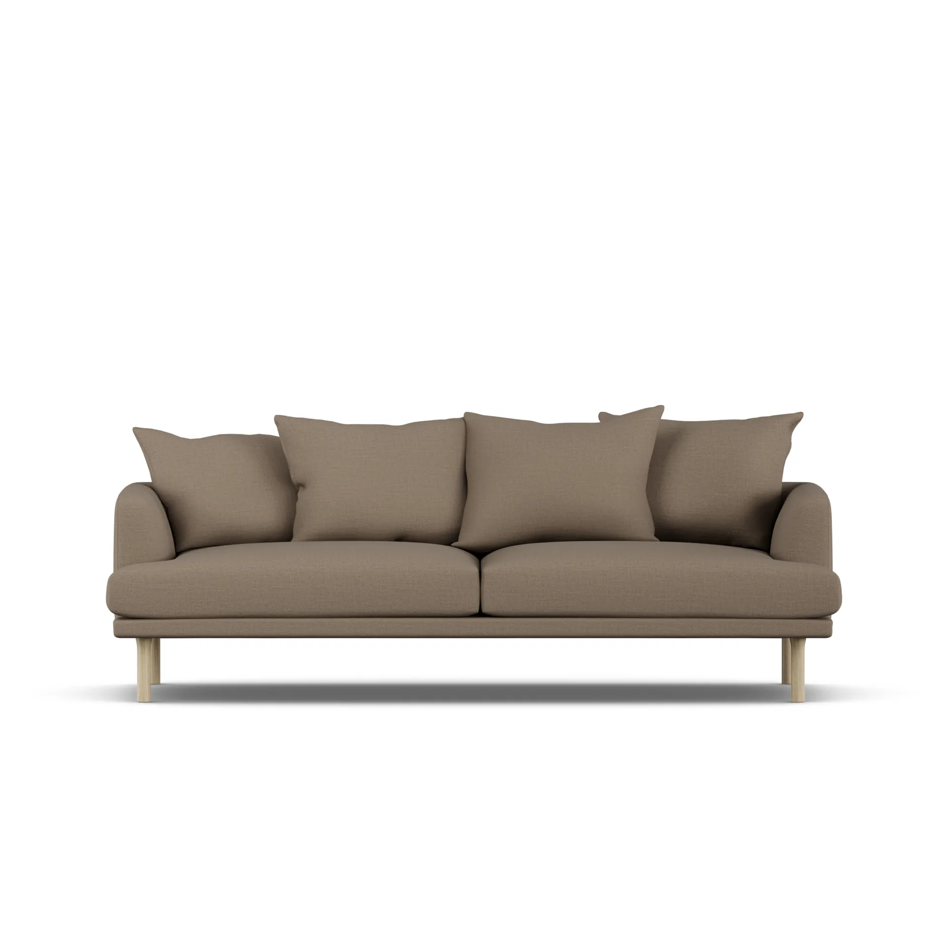 Sjövik sofa, Same Mole 6674-hvitoljet eik, 3-seters 1898