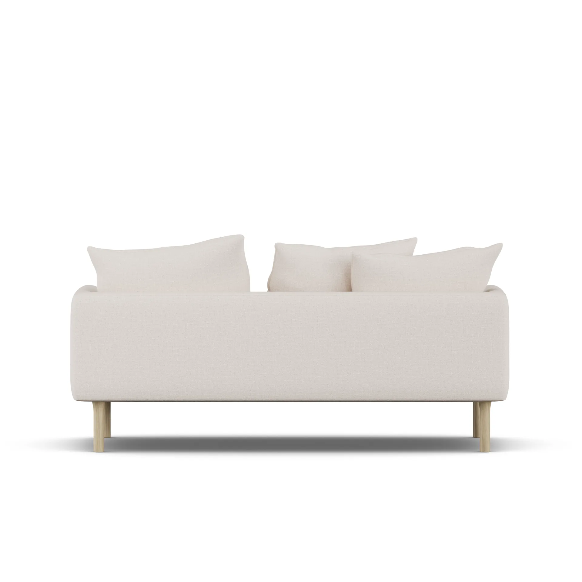Sjövik sofa, Same Off White 6671-hvitoljet eik, 2,5-seters 1898