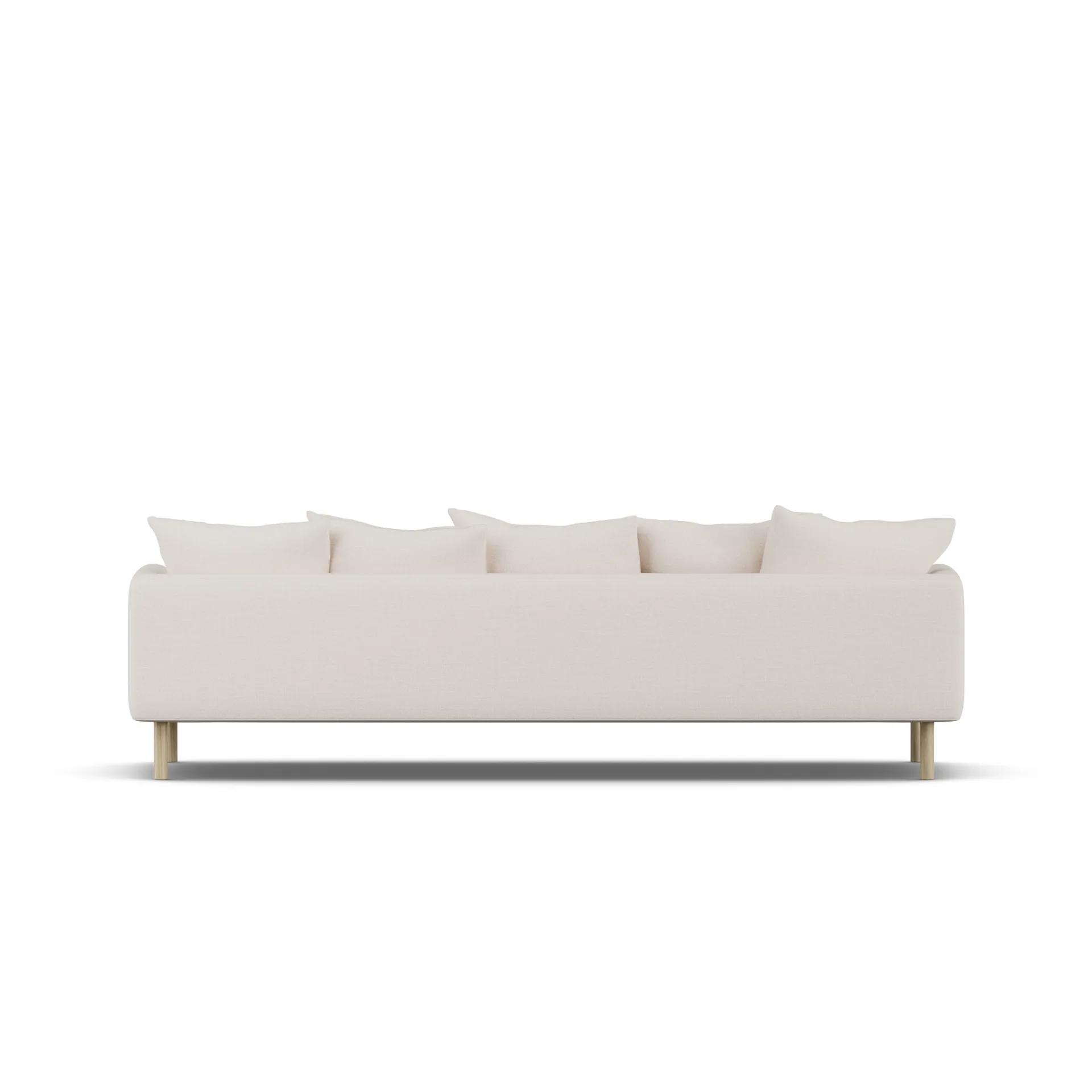 Sjövik sofa, Same Off White 6671-hvitoljet eik, 3,5-seters 1898