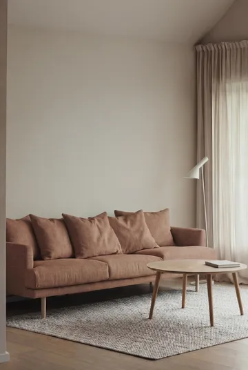 Sjövik sofa - Same Rust 6675-hvitoljet eik, 3,5-seters - 1898