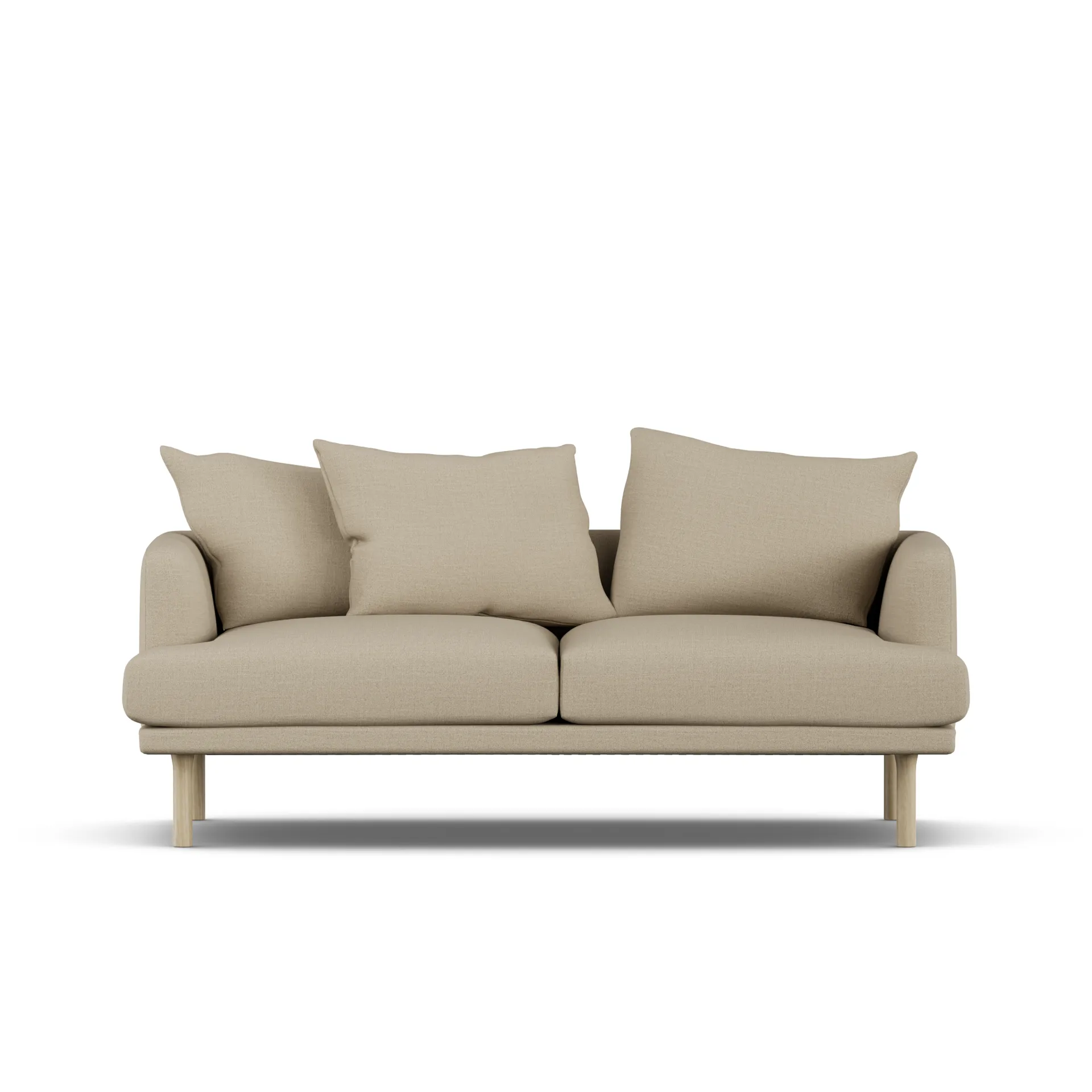 Sjövik sofa, Same Sand 6672-hvitoljet eik, 2,5-seters 1898