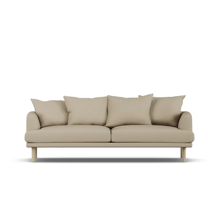 Sjövik sofa - Same Sand 6672-hvitoljet eik, 3-seters - 1898
