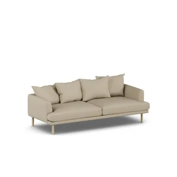 Sjövik sofa - Same Sand 6672-hvitoljet eik, 3-seters - 1898