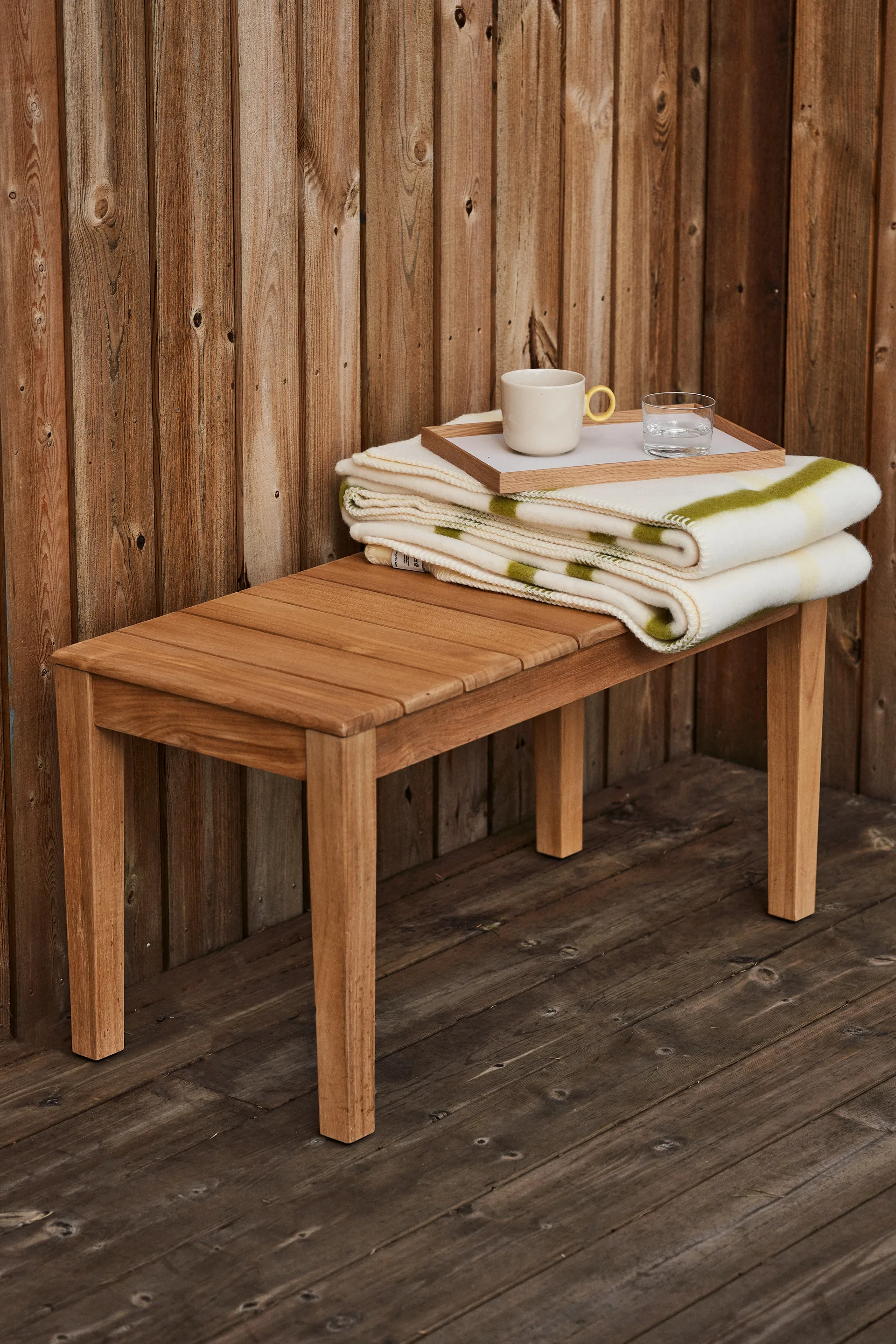 Sköndal benk 85x40x45 cm, Teak 1898