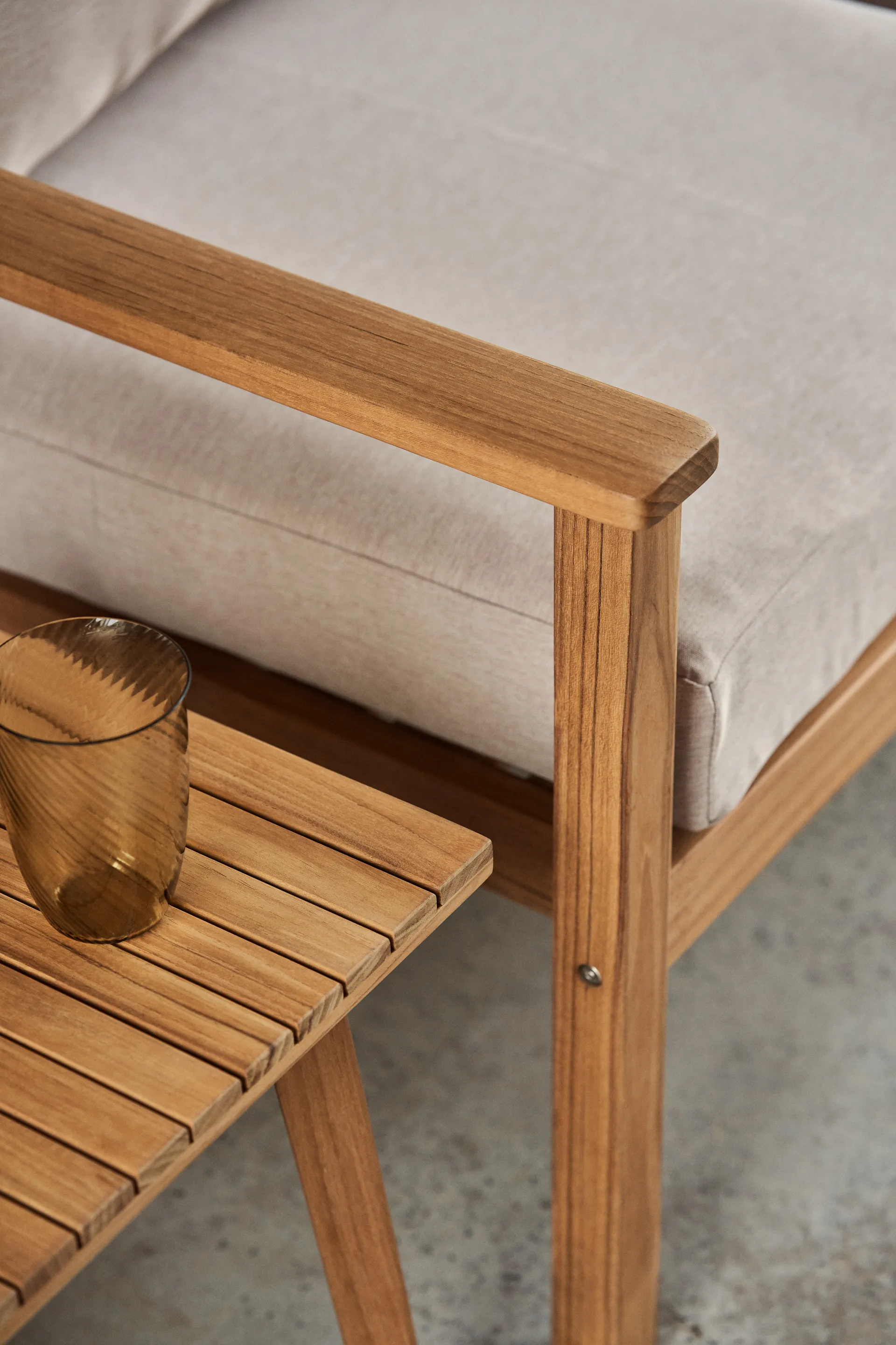 Sköndal sidebord teak, 35 x 35 x 40 cm 1898