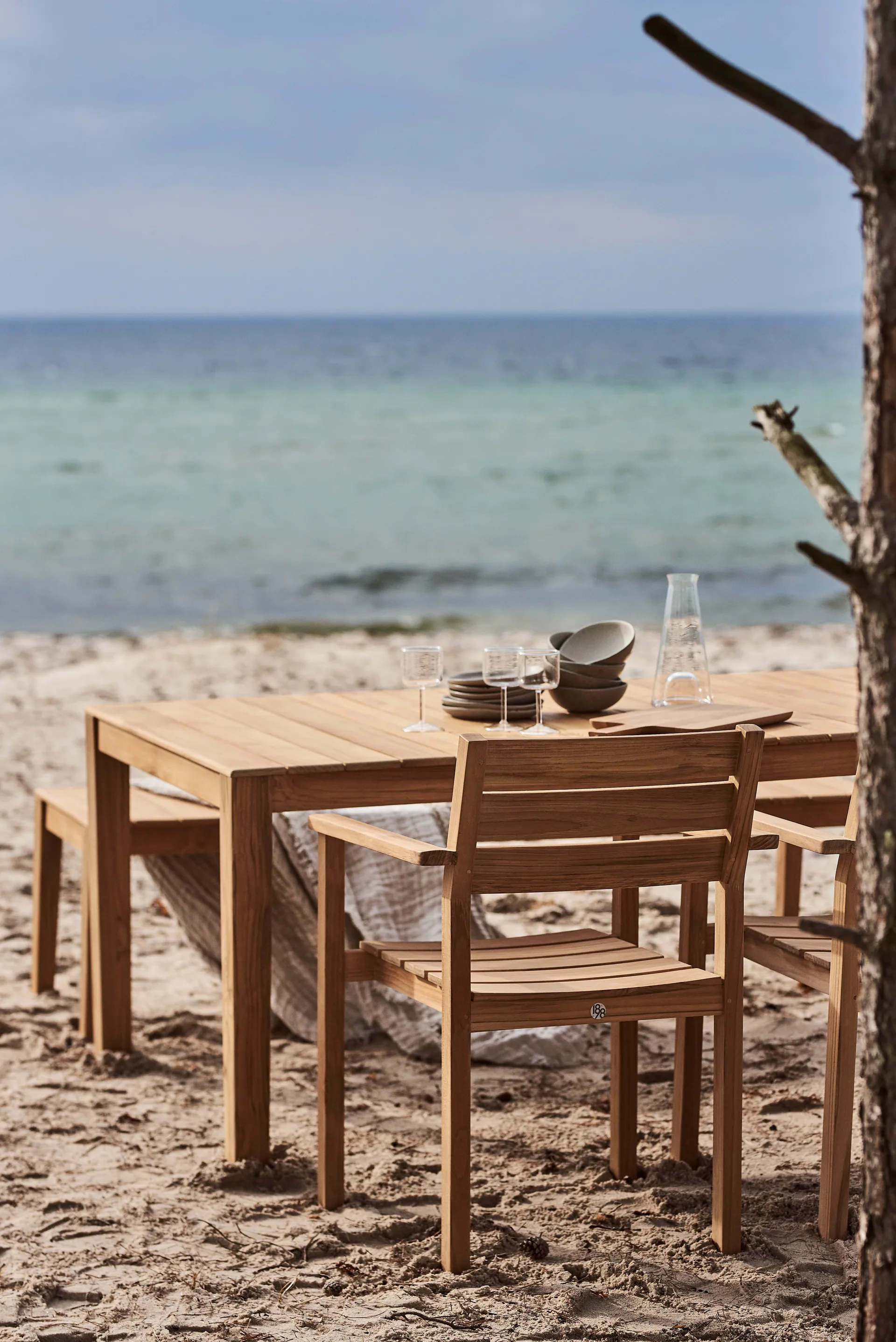 Sköndal spisestol, Teak 1898