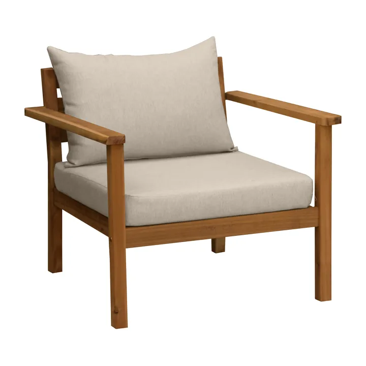 Stockaryd loungestol teak/beige - 1898