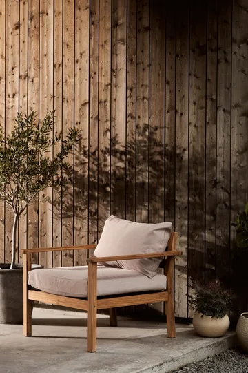 Stockaryd loungestol teak/beige - 1898