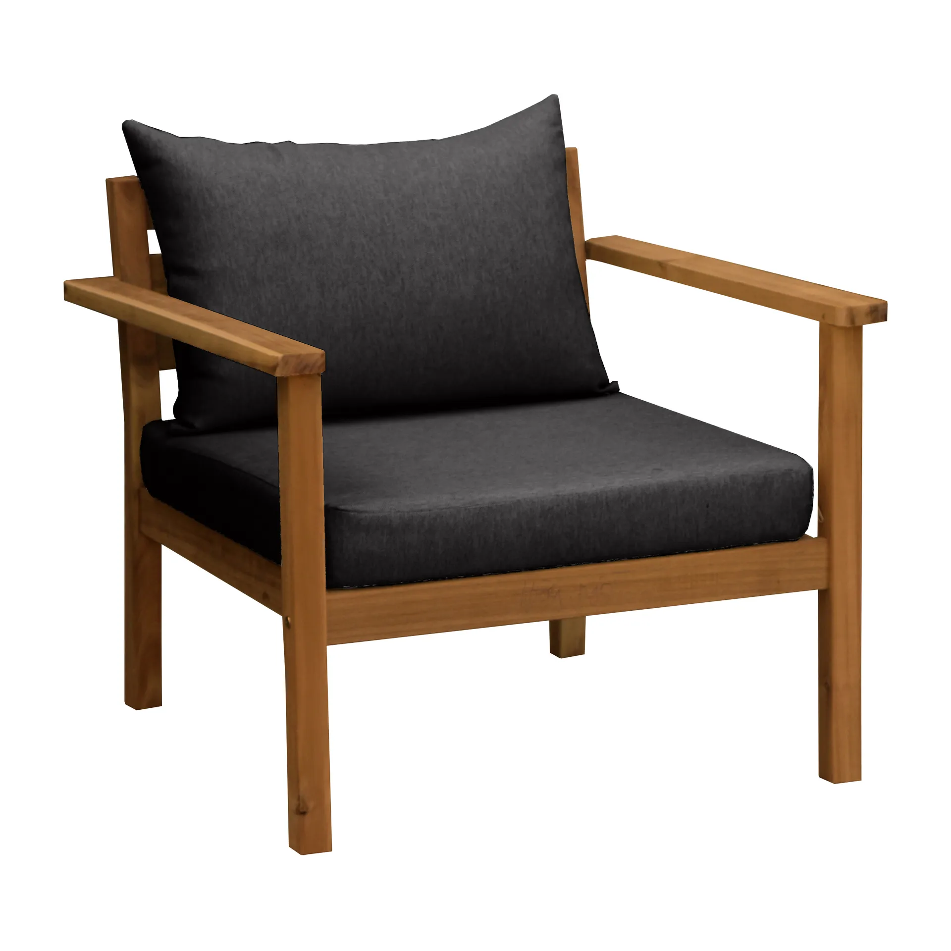 Stockaryd loungestol teak/dark grey 1898
