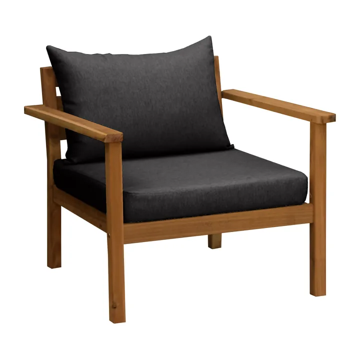 Stockaryd loungestol teak/dark grey - 1898