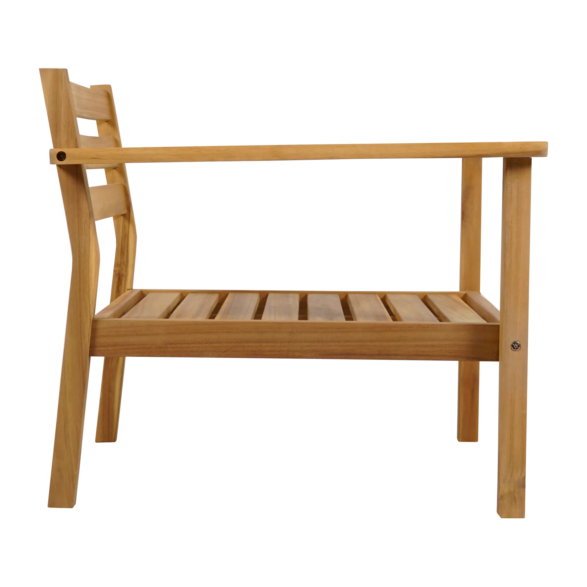 Stockaryd loungestol teak/light grey,  1898