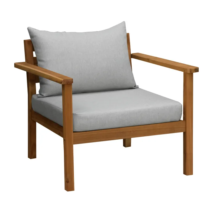 Stockaryd loungestol teak/light grey - 1898