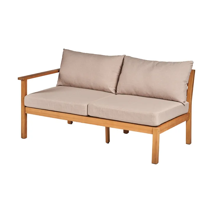 Stockaryd sofa modul 2-seter høyre teak/beige - 1898