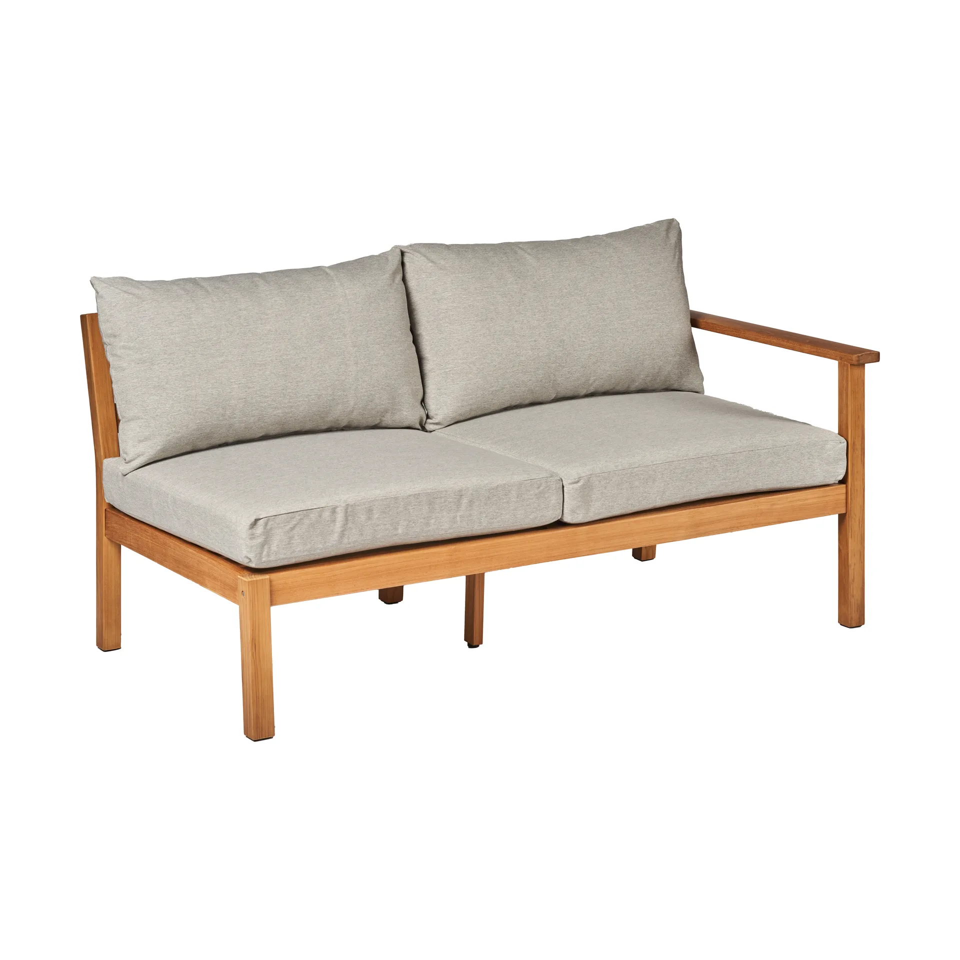 Stockaryd sofa modul 2-seter venstre teak/light grey,  1898