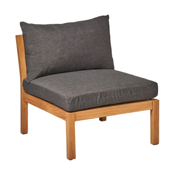 Stockaryd sofa modul midtdel teak/dark grey - 1898