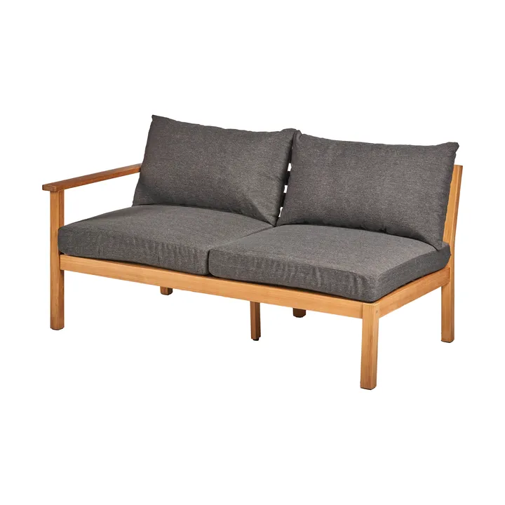 Stockaryd sofamodul 2-seter høyre teak/dark grey - 1898