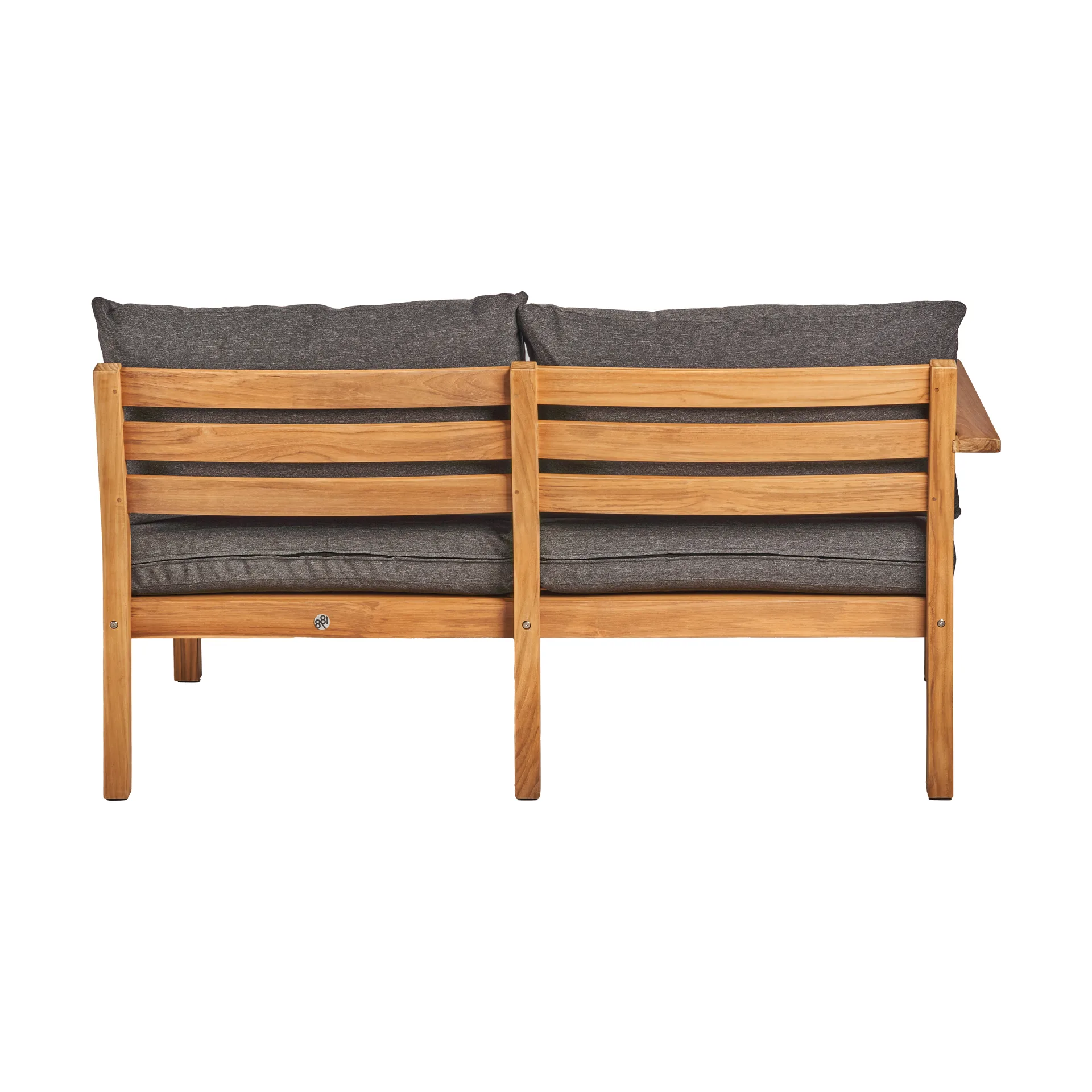 Stockaryd sofamodul 2-seter høyre teak/dark grey,  1898