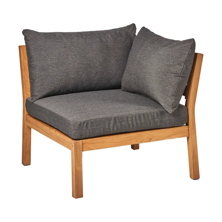 Stockaryd sofamodul hjørnedel teak/dark grey - 1898