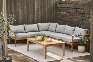 Stockaryd sofamodul hjørnedel teak/light grey - 1898