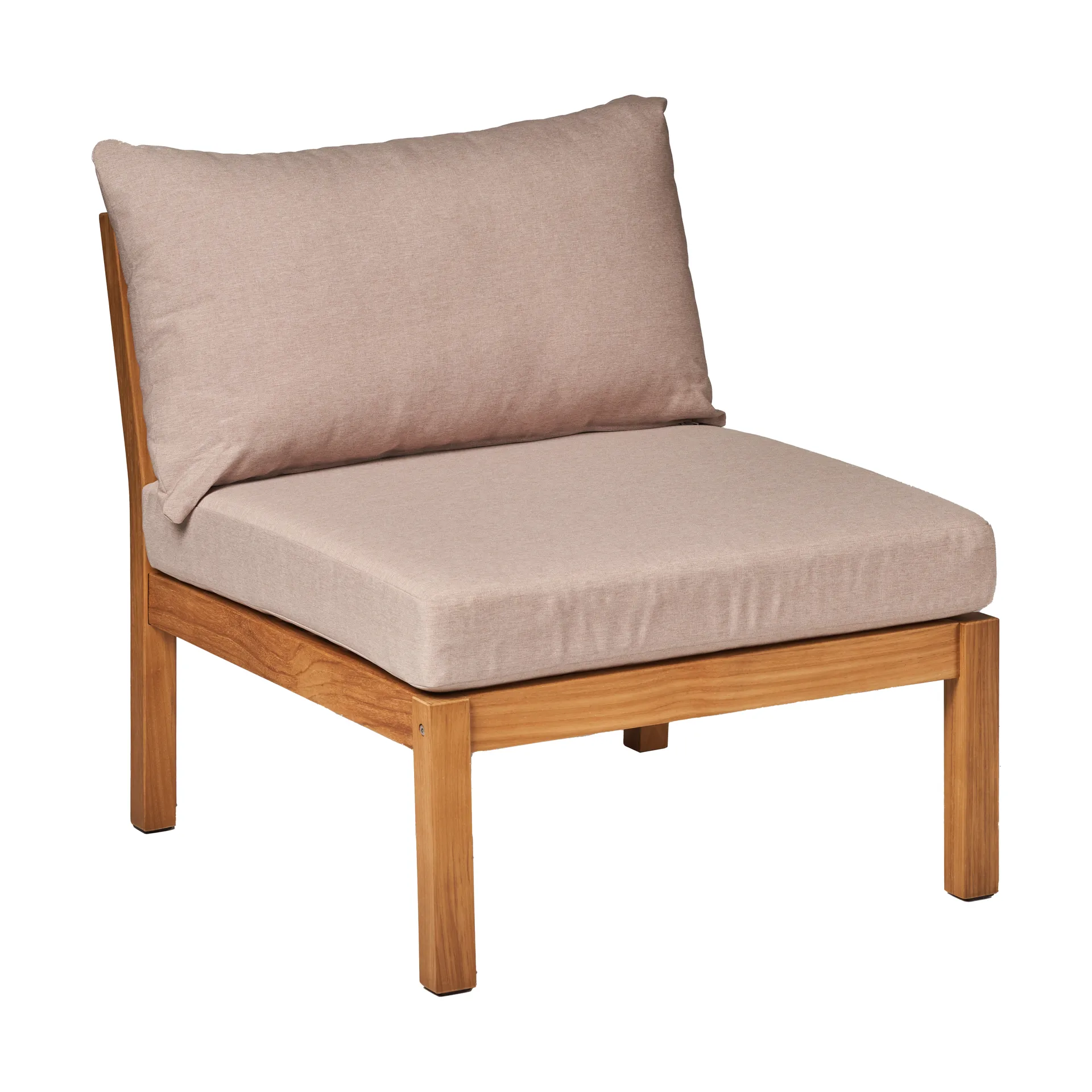 Stockaryd sofamodul midtdel teak/beige,  1898