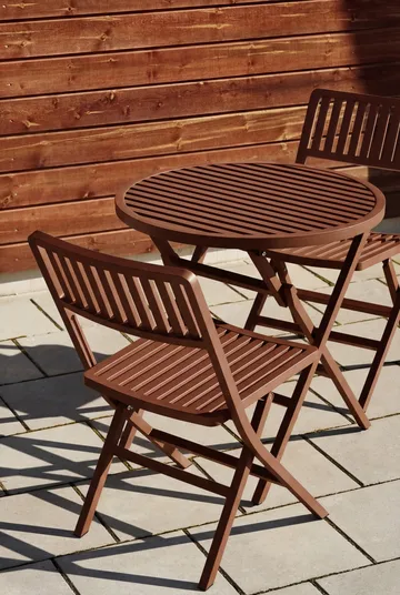 Verona kafébord - Burnt red, Ø72 cm - 1898