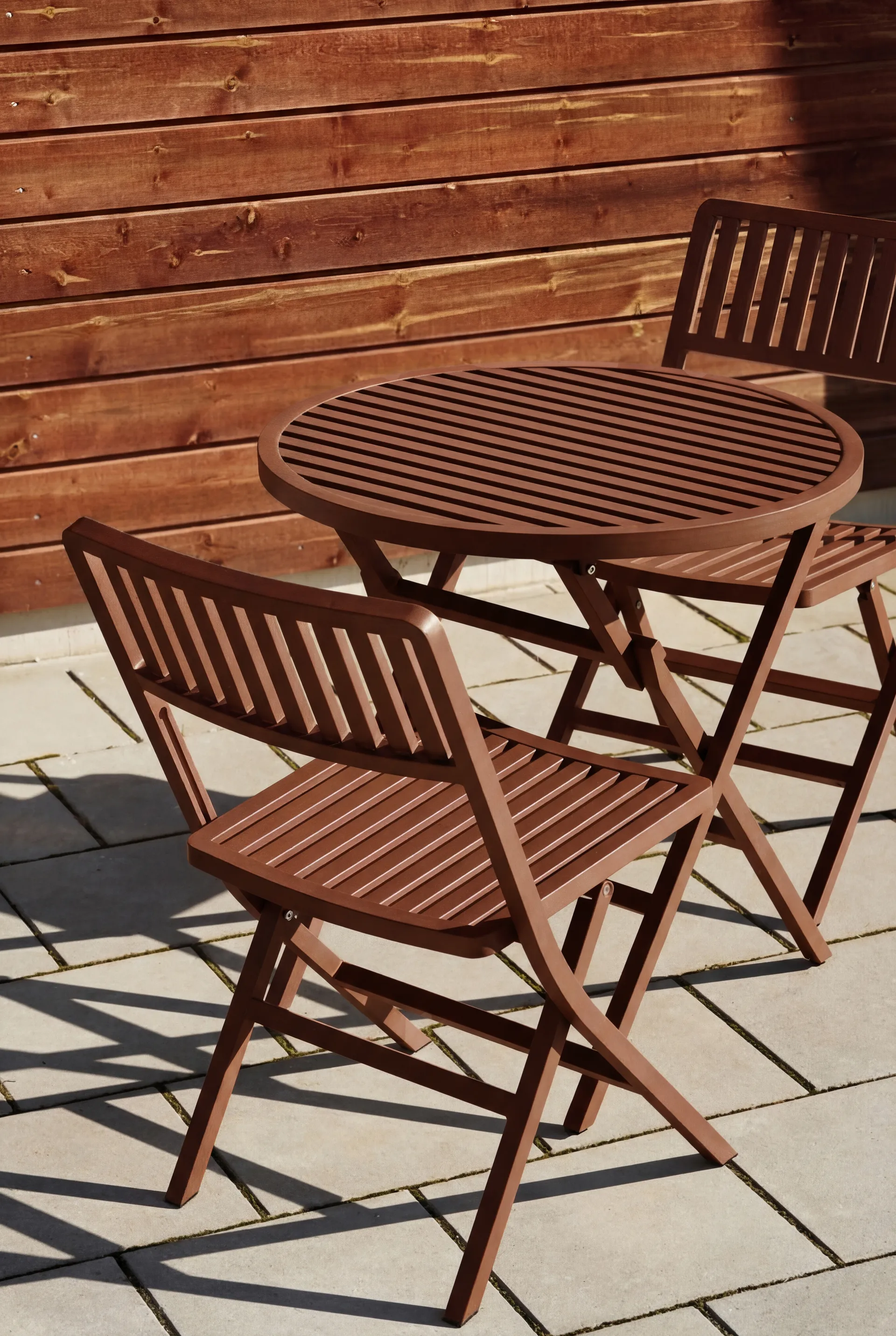 Verona klappstol, Burnt red 1898