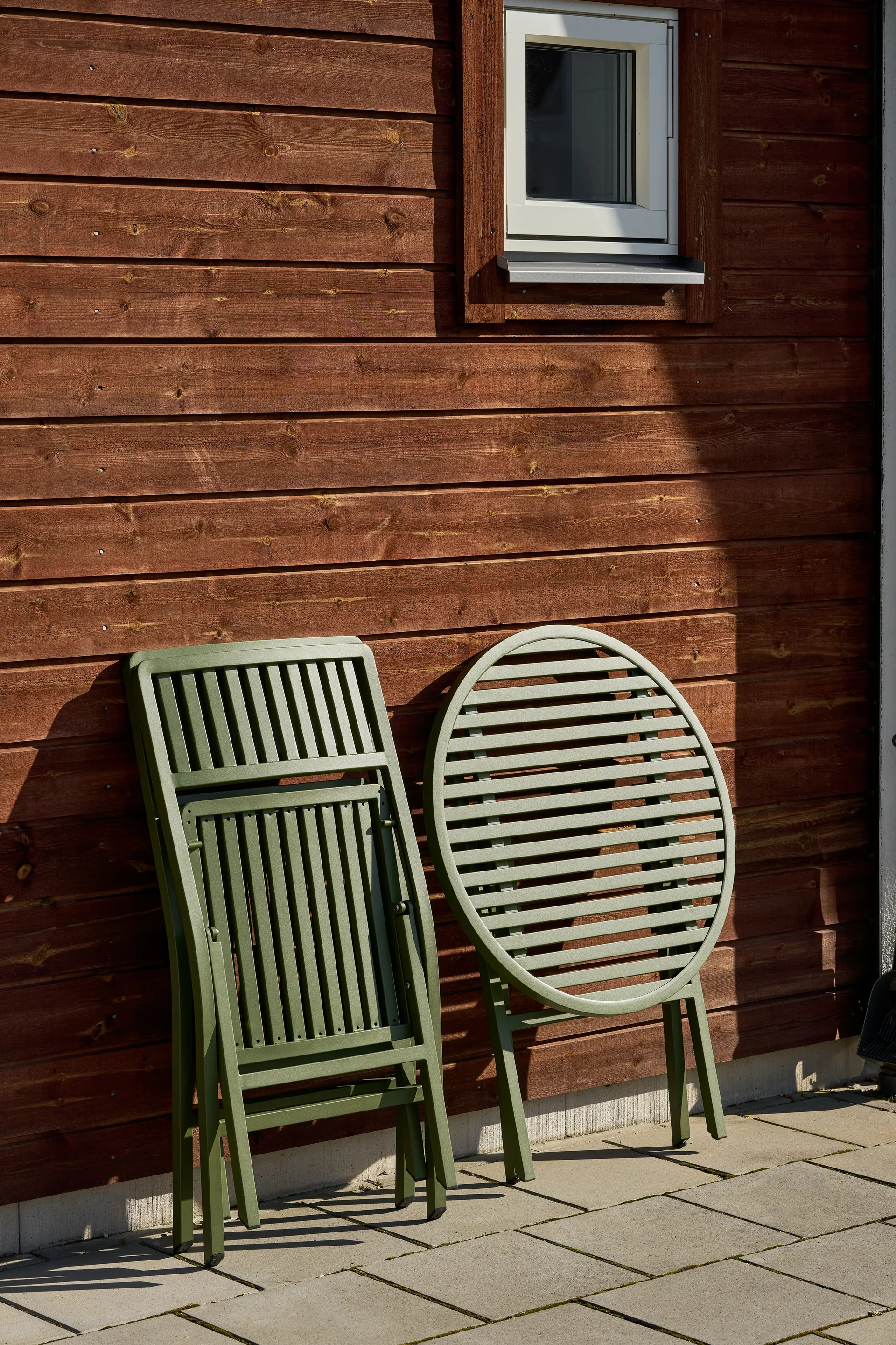 Verona klappstol, Moss green 1898