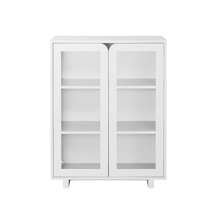 Vidja lavt vitrineskap - White  - 1898