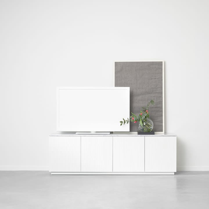 Beam sideboard, Lysegrå, lysegrå sokkel A2