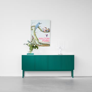 Beam sideboard - Lysegrå, sokkel i hvitoljet eik - A2