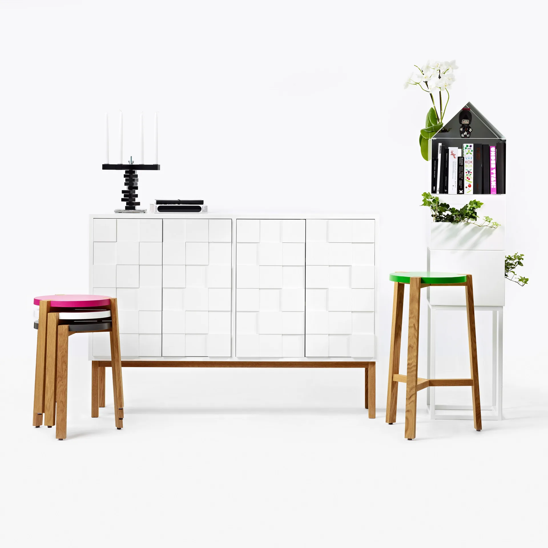 Collect skap 2010 lavt, Hvitoljet eik A2